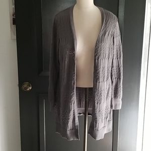 Torrid Long Gray Sweater Size 2